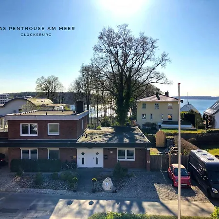 Das Penthouse am Meer - Logenplatz an der Förde - Glücksburg Exterior foto