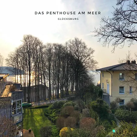 Das Penthouse am Meer - Logenplatz an der Förde - Glücksburg Exterior foto